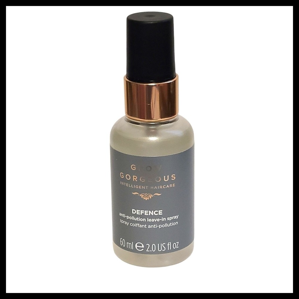 Grow Gorgeous Defence Anti Pollution Leave In Spray 2 fl.oz. Travel Size New